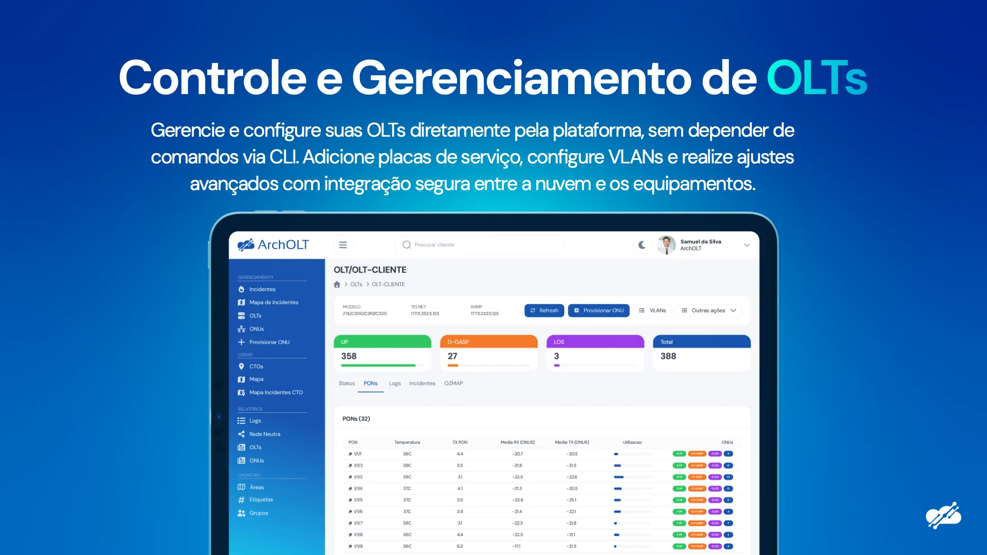 ArchOLT Screenshot